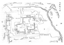 大草城の図